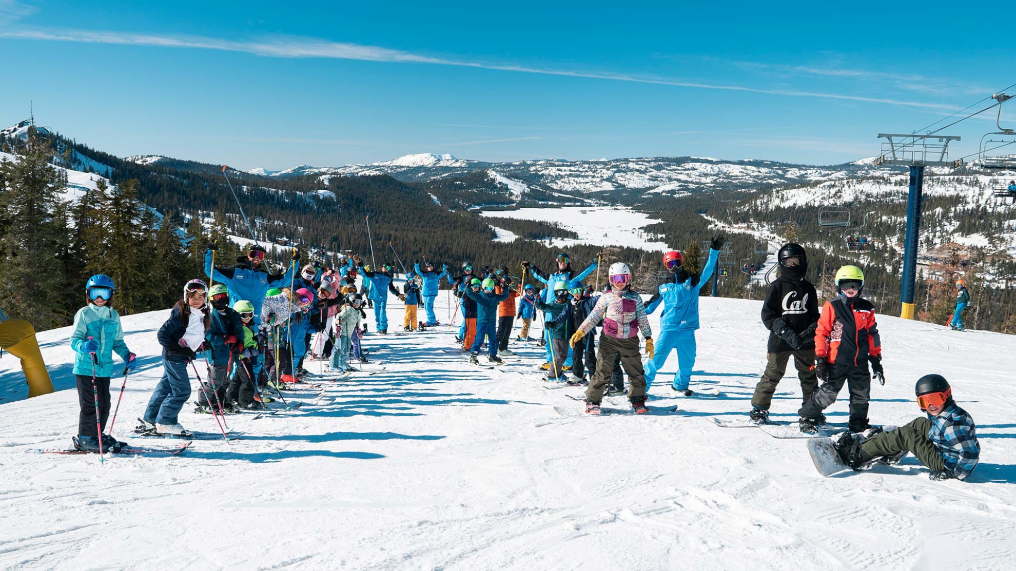 Mountain shredders group ski and snowboard seasonal program